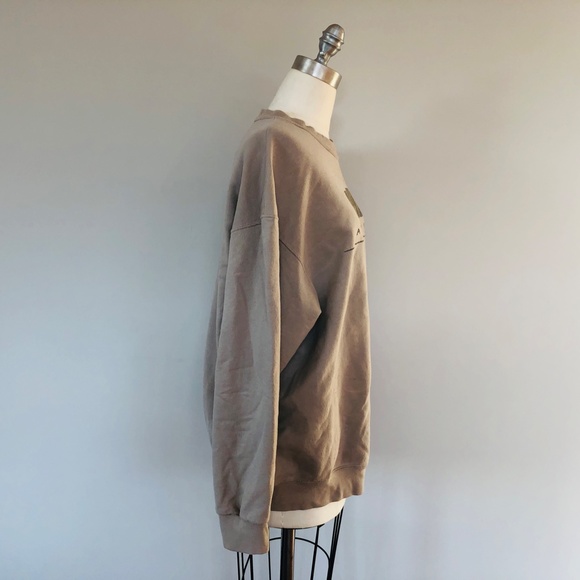 ARIZONA Sweatshirt Fruit Of The Loom Long Sleeves Beige - Picture 7 of 8